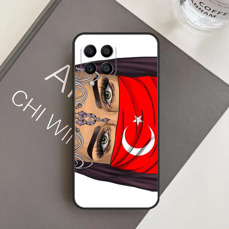 Turkey Turkish Flag Case For Samsung Galaxy M15 M35 M55 M56 M36 M16 M06 M31 M13 M33 M53 M12 M32 M52 M14 M34 M54