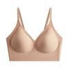 Liquid foundation invisible seamless underwear women gather thin styles to collect sub-breasts, anti-sagging, comfortable and beautiful vest bra cover