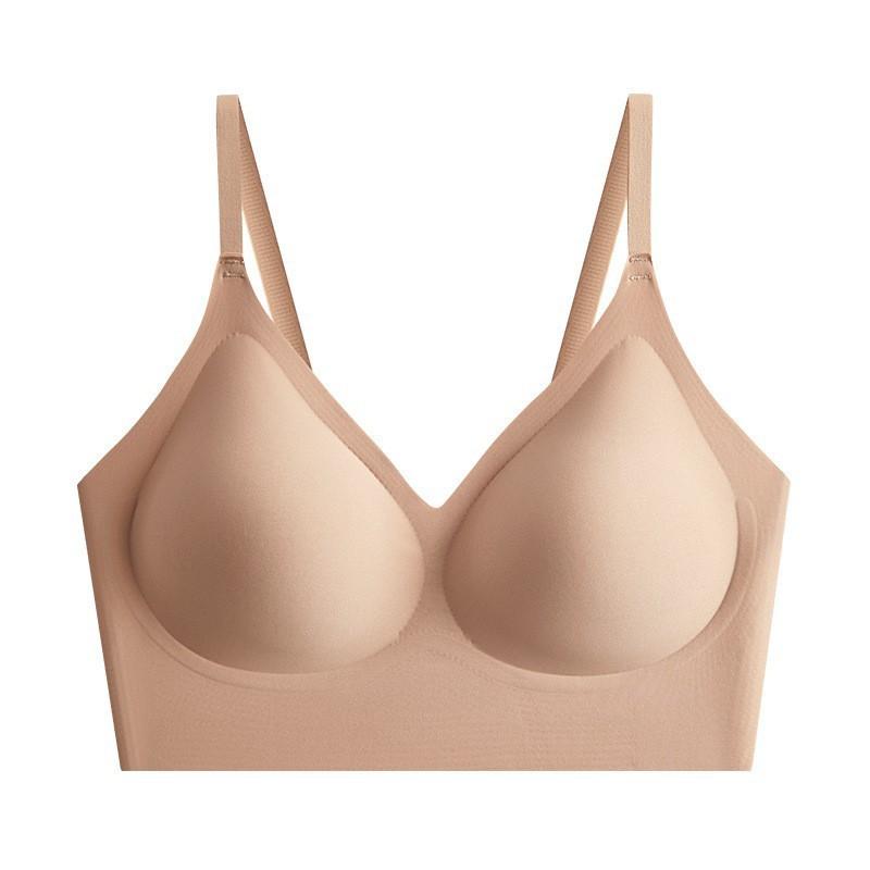 Liquid foundation invisible seamless underwear women gather thin styles to collect sub-breasts, anti-sagging, comfortable and beautiful vest bra cover