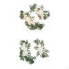 4pcs Wedding Arch Flowers Floral Swag Garland Ceremony Wall