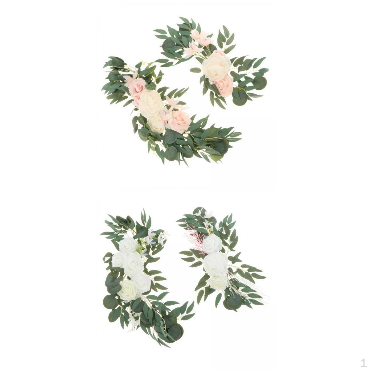 

4 шт. Свадебная арка Цветы Цветочная гирлянда Церемония Стена