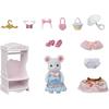 Sylvanian Families Town Sweet Ribbon Collection Fashion Set Toy Dollhouse for Ages 3 and Up