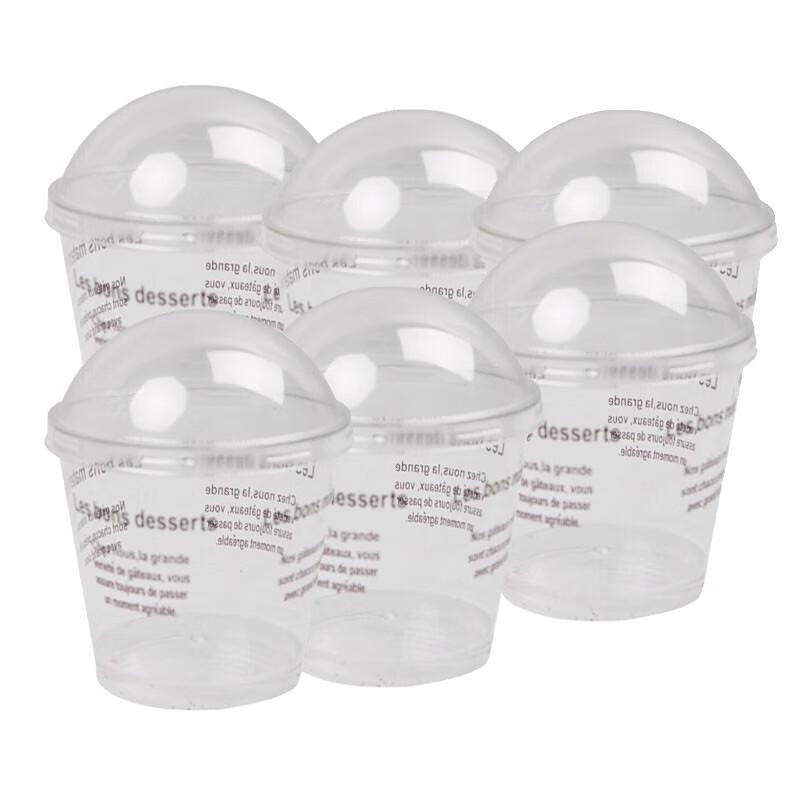 Homeglen Disposable Thickened U-Shaped Dessert Cups