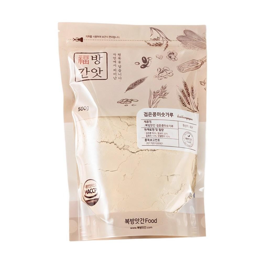 Bokbangatgan Domestic Misugaru (Grain Powder) Black Bean 50% Pure Grain 300g Meal Replacement Sunsik No Additives 2 pcs | 300g 2 pcs