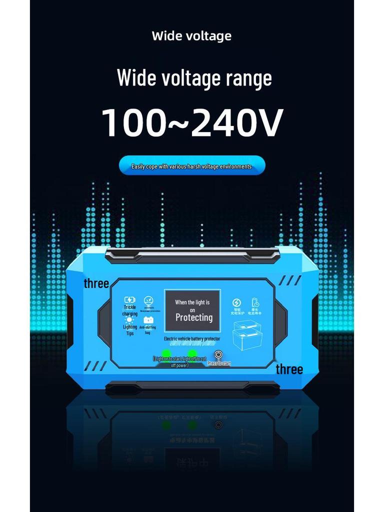 2025 Smart Electric Vehicle Charger with Automatic Power Off & Voltage Stabilizer