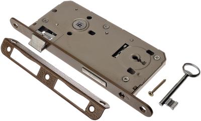 Jania 90/50 Key-Locked Mortise Lock - Mp Zw 90K5 J