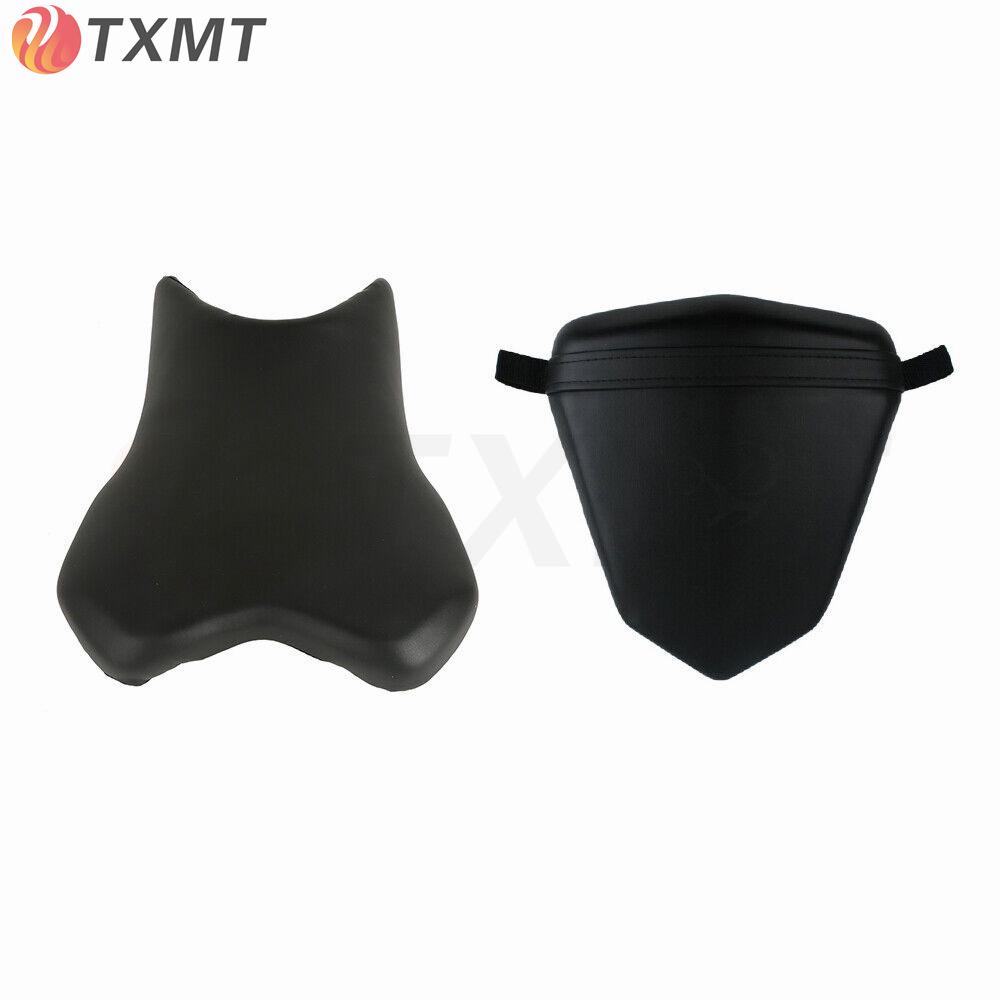 Yamaha YZF600-R6 06-07 Front & Rear Seat Cushions with Leather Covers