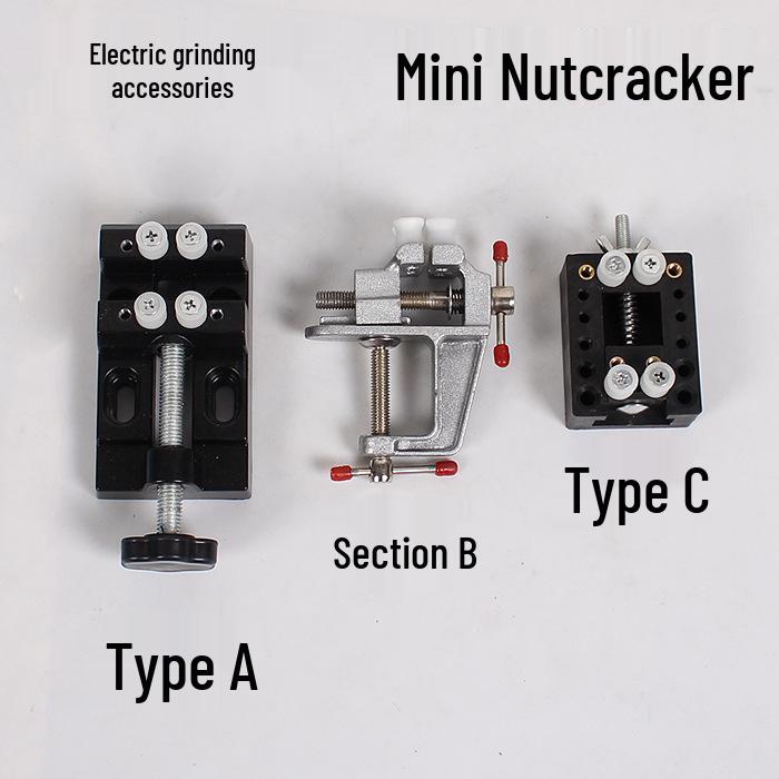 Aluminum Alloy Bench Vise - Mini DIY Household Flat Jaw Table Vise Pliers, In Stock