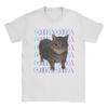 OIIA OIIA Spinning Cat Meme Glitch Disco Women T Shirt Funny Trendy Tees Short Sleeve Round Collar T-Shirt Gift Clothing