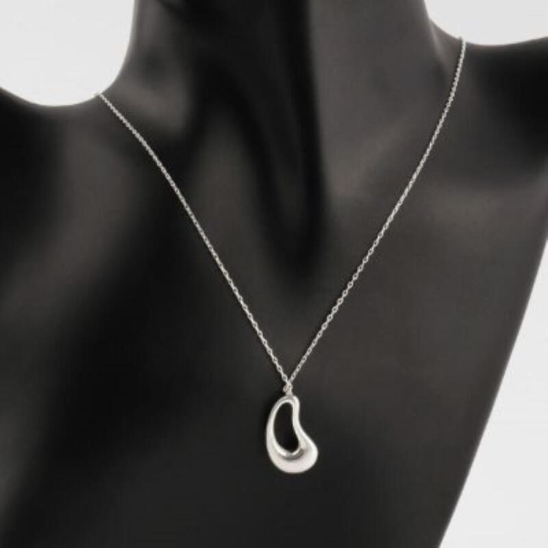 

Жіноче Кільце-Пончик Товсте Модне Срібне Намисто A33373_Single Item