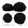 Afro Puff Drawstring Ponytail for Black Women Short Kinky Curly Afro Ponytail Synthetic Hair Puffs Afro Bun Ponytail