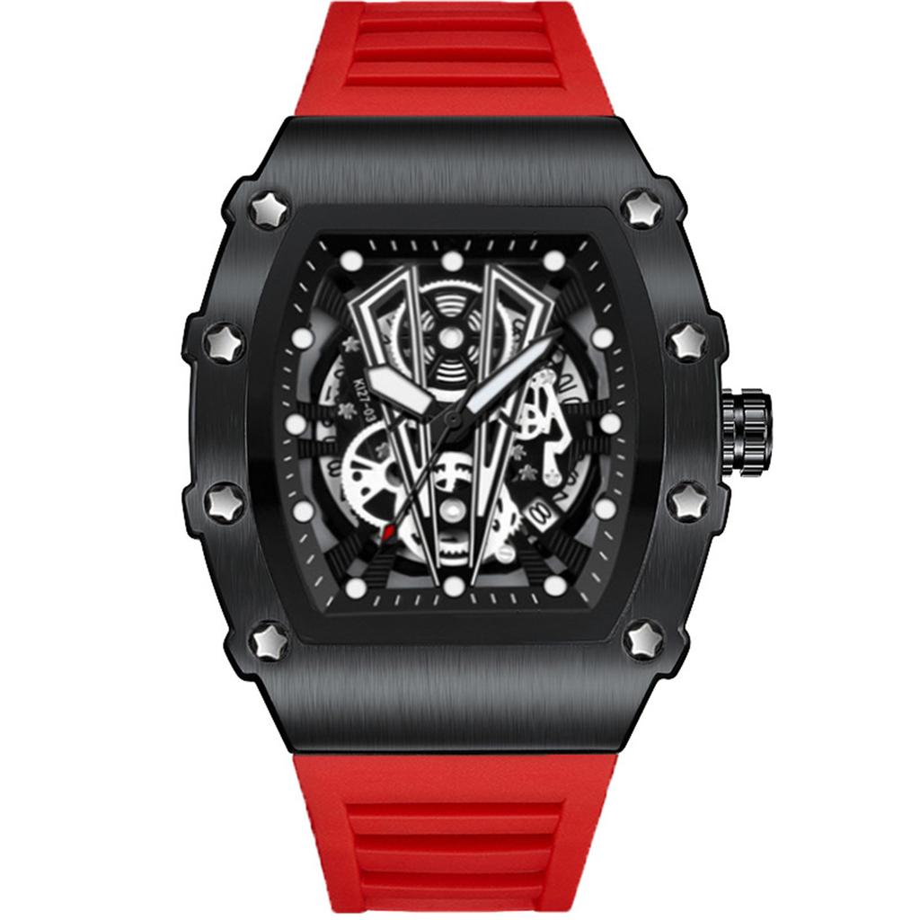 Men's Waterproof Luminous Running Alarm Clock Watch