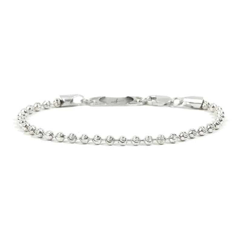 

SEWNSWEN SILVER LARVA CHAIN BRACELET ORDER MADE (Wrist circumference delivery message)