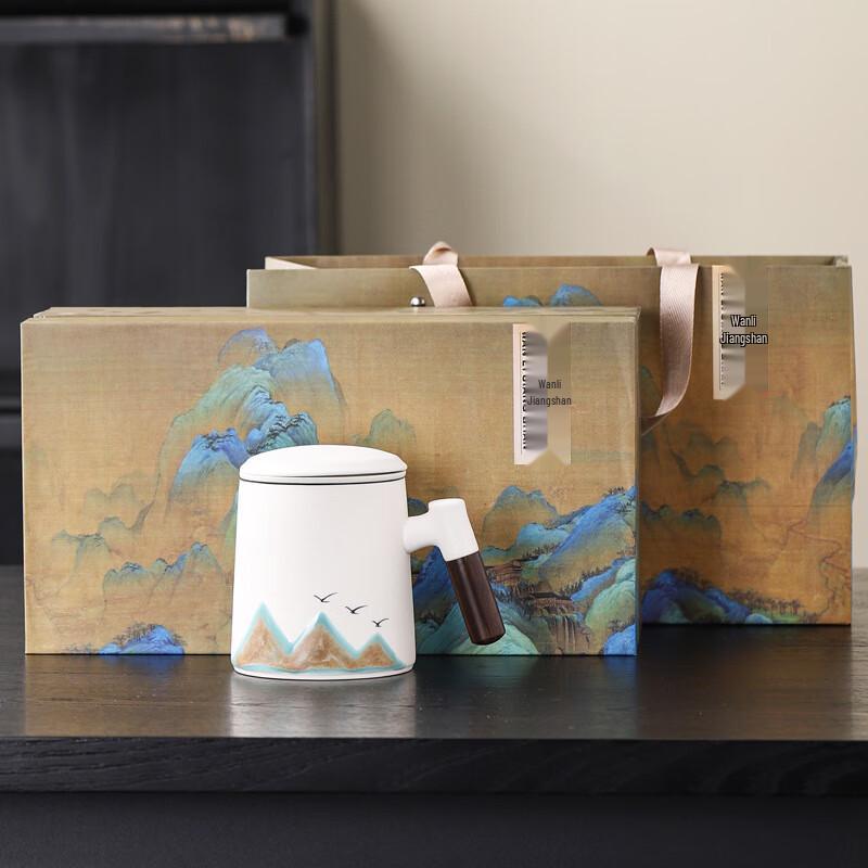 Shangqi  Mountains & Rivers  Ceramic Tea Cup