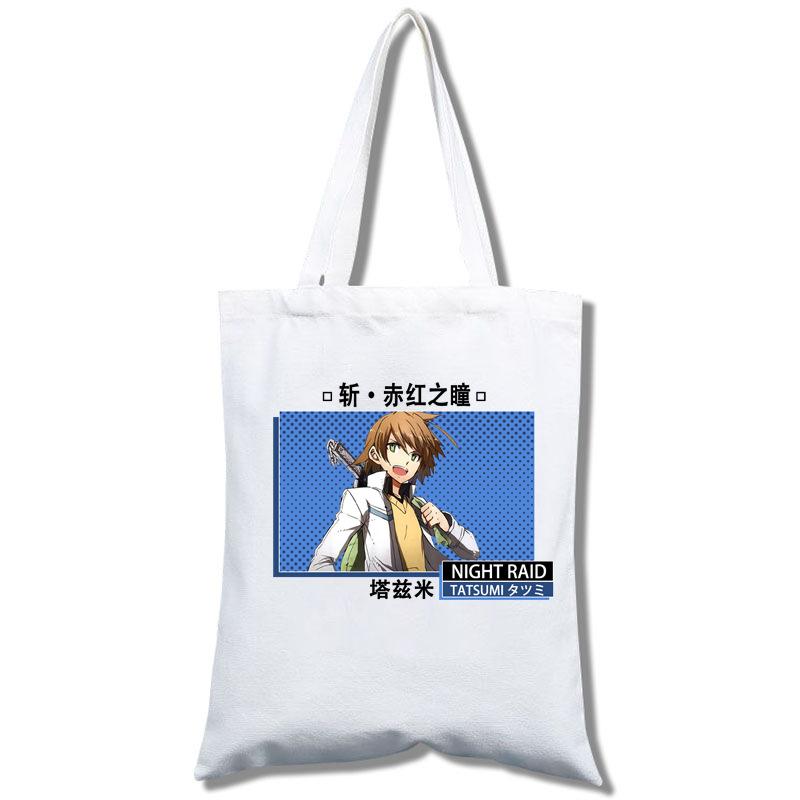 Сумка-холщовая сумка-тоут non-zipper style 6