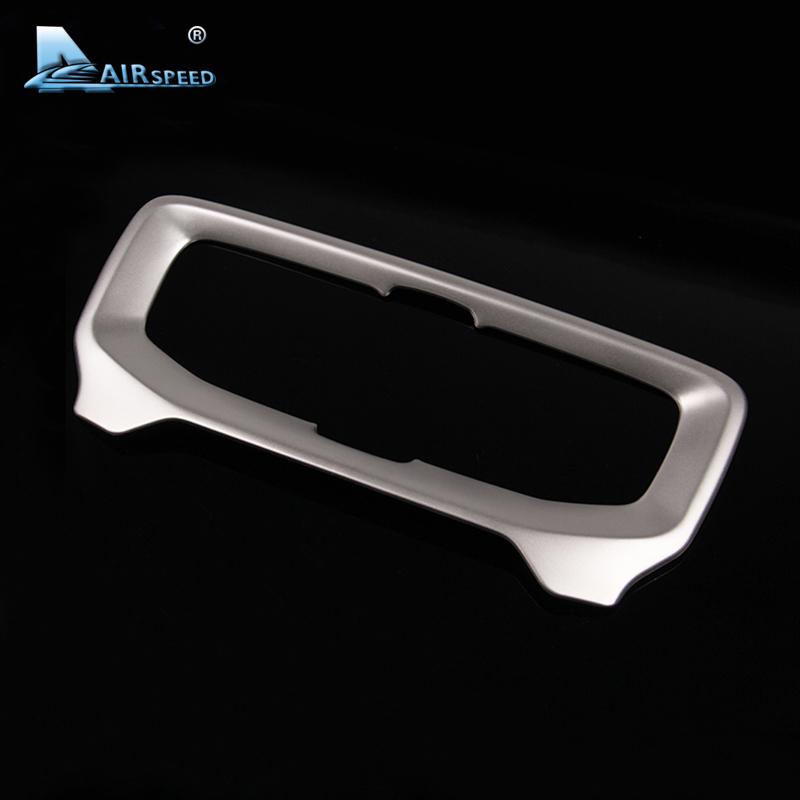 For Volvo V40 Interior Console Air Conditioning Outlet Decorative Cover Trim Stainless Steel Car Accessories Styling