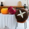 Vegetables Fruits Plush Toys Throw Pillows Tomatoes Seeds Mushroom Dolls Bed Home Pillow Cushion
