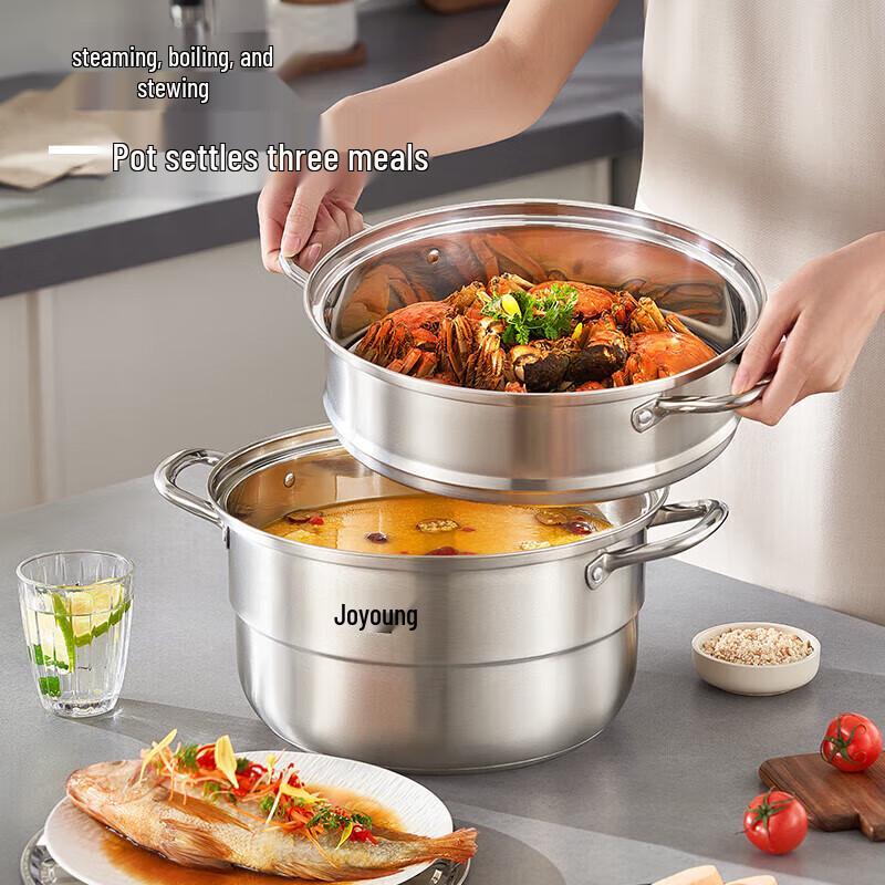 Joyoung 304 Edelstahl Dampfgarer