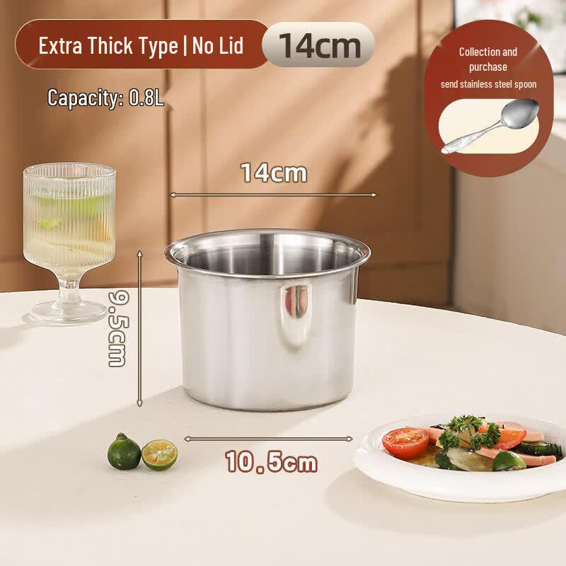 Qīwēi 304 Stainless Steel Mixing Bowl with Lid
