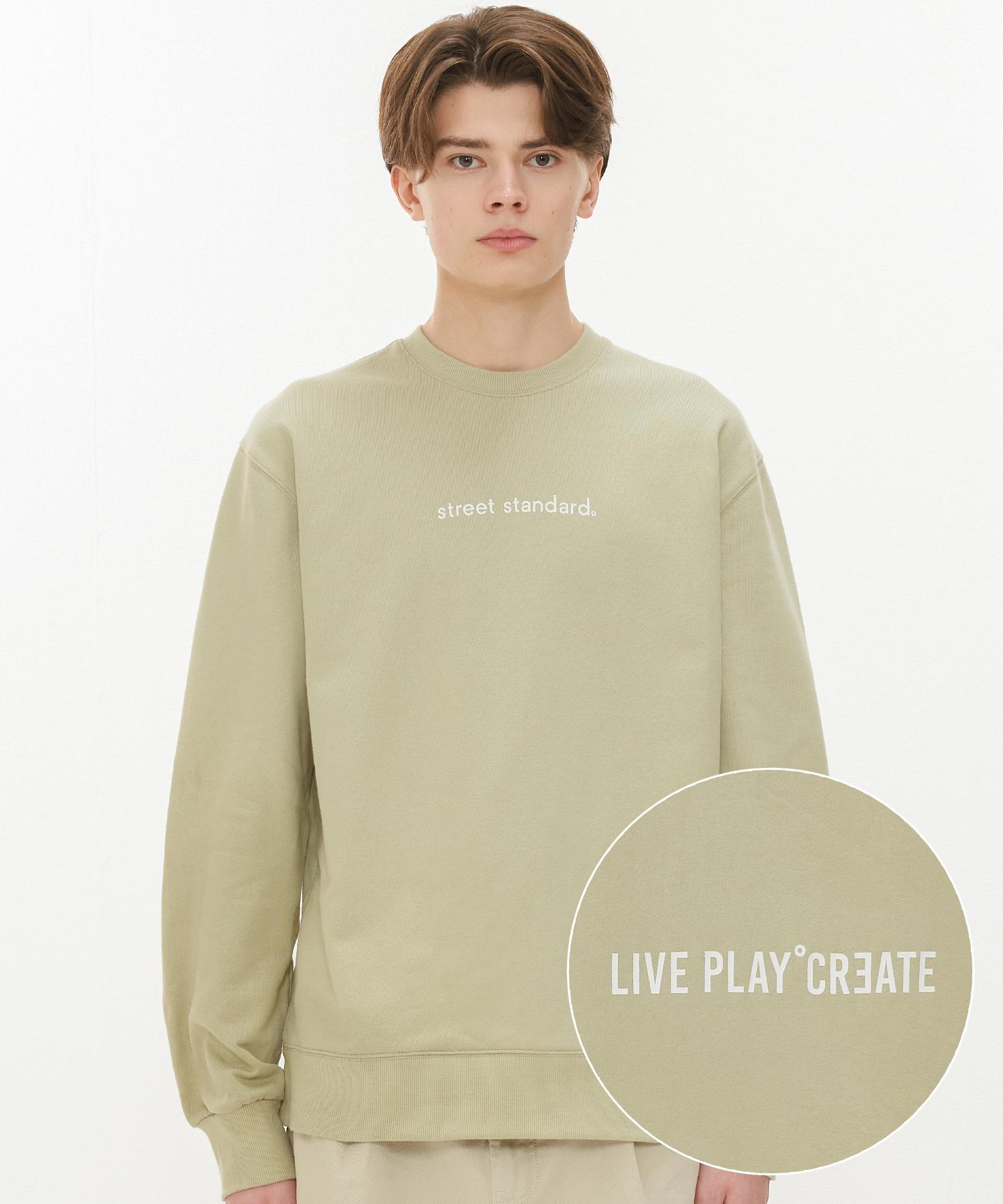 Street Standard L.P.C P/Слогановый свитшот с круглым вырезом L