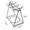 Space Saving Coffee Cup Holder Iron Mug Rack New Cup Drying Stand  For Kitchen