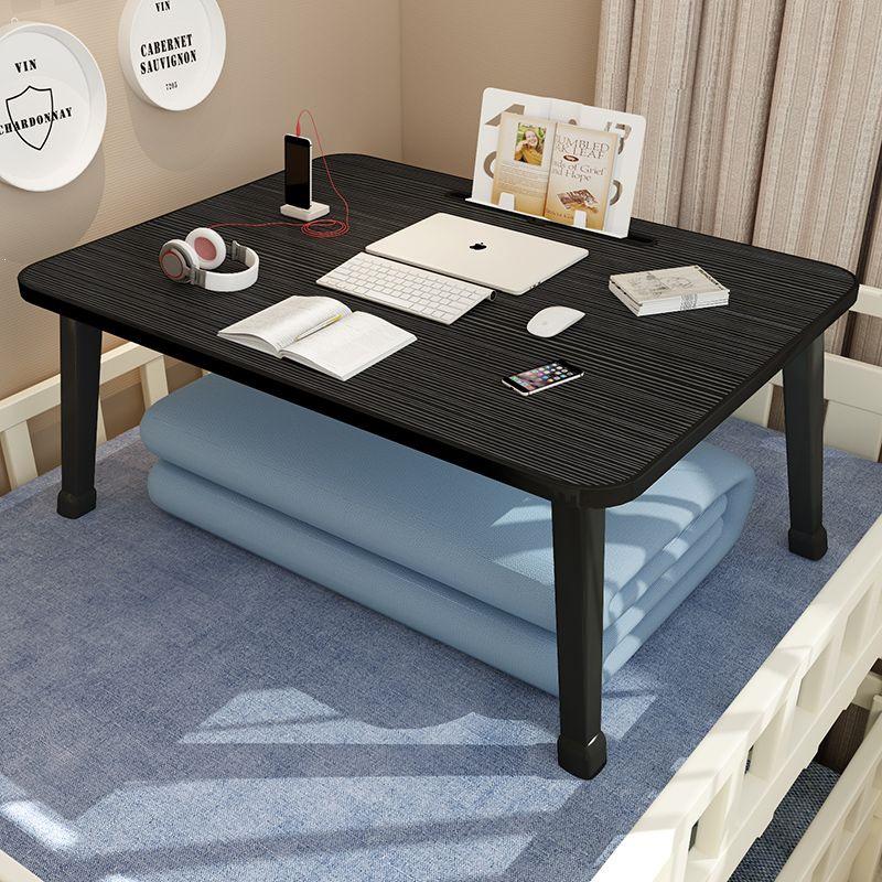 Folding Bedside Desk: Compact Floor Table for Bedroom & Dorm Study