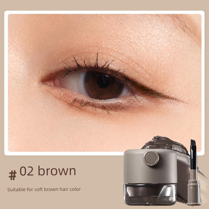 Judydoll Orange Cushion Eyeliner Pen for Bright Eyes, Long-Lasting, Smudge-Proof, Fade-Resistant, Waterproof, Ultra-Smooth, Long-Lasting Eyebrow