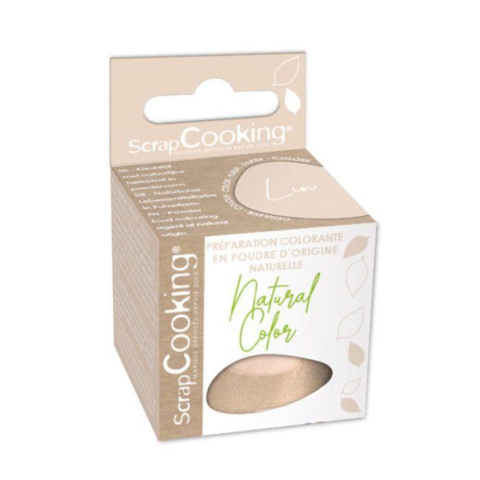 Colorant alimentaire en poudre - SCRAPCOOKING - Lin - 10 g