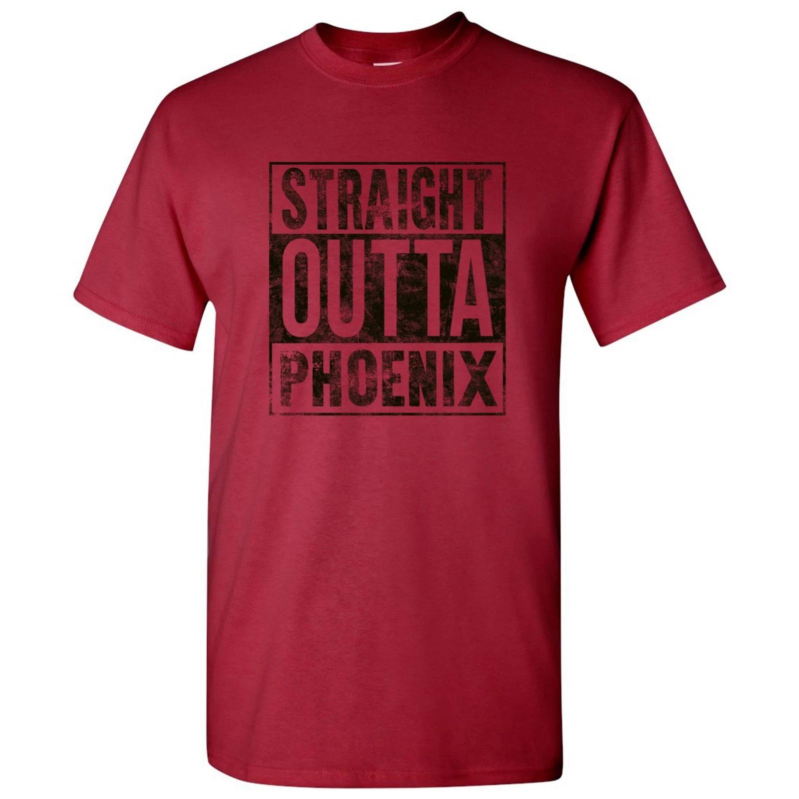 Straight Outta Phoenix - SPORTS TEAM FAN FOOTBALL BASKETBALL T-Shirt - Cardinal 2XL