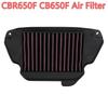 Acessórios para motocicleta Filtro de ar mais limpo para HONDA CB650F CBR650F CB650 F CBR650 F CB 650 F CBR 650F 2014 2015 2016 2017 2018