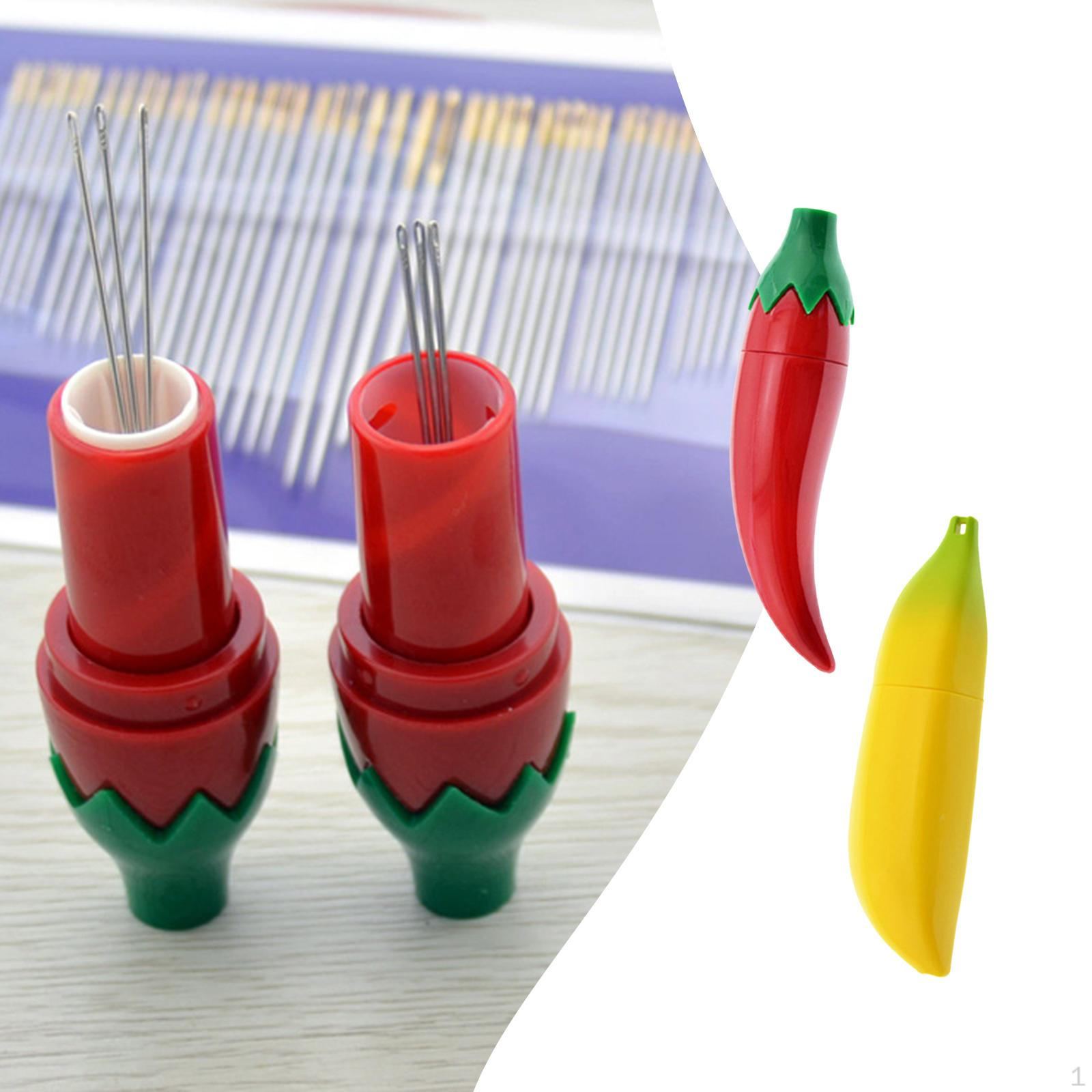 

2 штуки Швейный тубус Ручной чехол Маленький контейнер для хранения рабочих аксессуаров для портного DIY