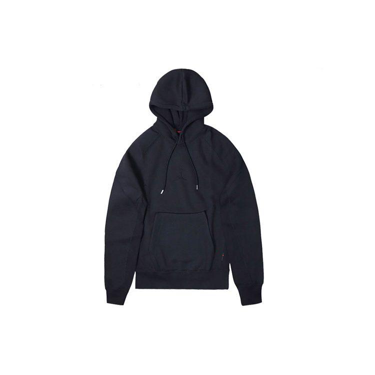 Jordan Air Sweatshirts Men's Black Hooded Thickened Regular CD8727-010