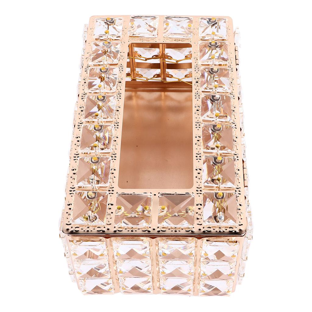 Tissue Dispenser Elegant Napkin Holder Decorative Facial Tissue Holder for Bathroom Living Room