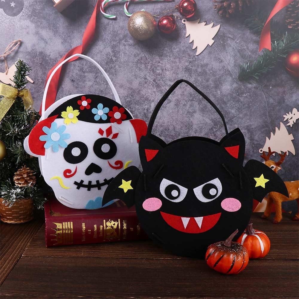 Decoration Ornament DIY Material Storage Bucket Gift Basket Halloween Candy Bag Halloween Bag