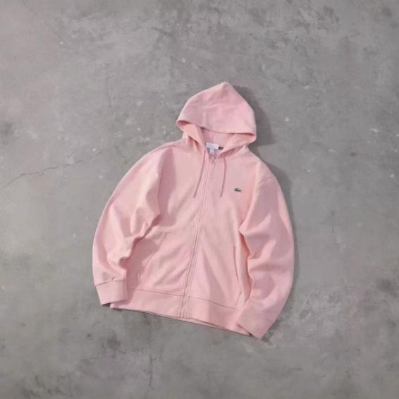 Unisex Embroidered Little Fish Zipper Hoodie - Autumn/Winter Sporty Cardigan with Pockets