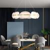 Modern Minimalist Living Room Chandelier Creative Petal Lamp Bedroom Light Luxury Lamps
