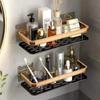 Bath Area Shelf Kitchen Storage Organizer Aluminum Alloy Shampoo Rack Shower Shelf Bath Area Accessories No Drill Shelf for Home