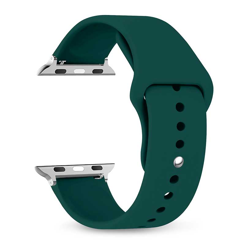 Silicone Band For Watch Strap 44mm 45mm 40mm 41mm 42-38mm 45 Mm Sport Bracelet Iwatch Series 8 7 6 5 4 3 SE 9 Ultra 2 49mm