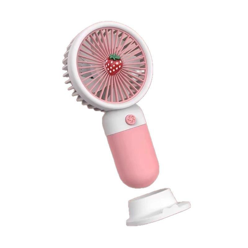 Newcomer: Cute Portable Mini Handheld Fan for Kids - Rechargeable and Convenient