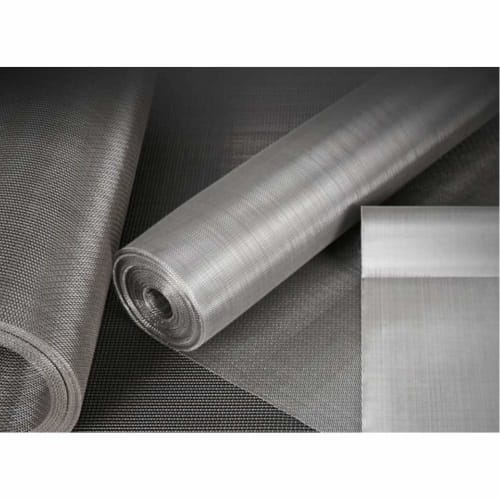 Bilaida Industrial Wire Mesh (30 Mesh), 1000mm Wide X 1000mm Roll, Stainless Steel Plain Weave Mesh, Filtration Net, High Temperature Resistant, Roden