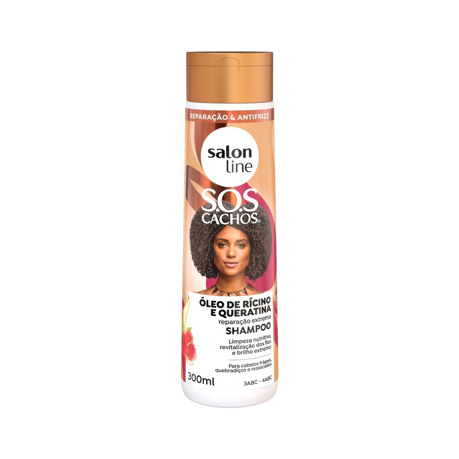 

Salon Line S.O.S Cachos Ricino e Queratina Salon Line Curly Hair Shampoo 300ml Shampoo