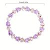 1pc Butterfly Charm Elastic Stretch Beaded Bracelets Elastic Rope Women Temperament Bracelet&Bangles Charms Bohemian Jewelry