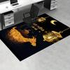 1pc Eid ul adha, Mubarak, Festival Office Carpet Soft Polyester Entrance Carpet Washable Non slip Ma