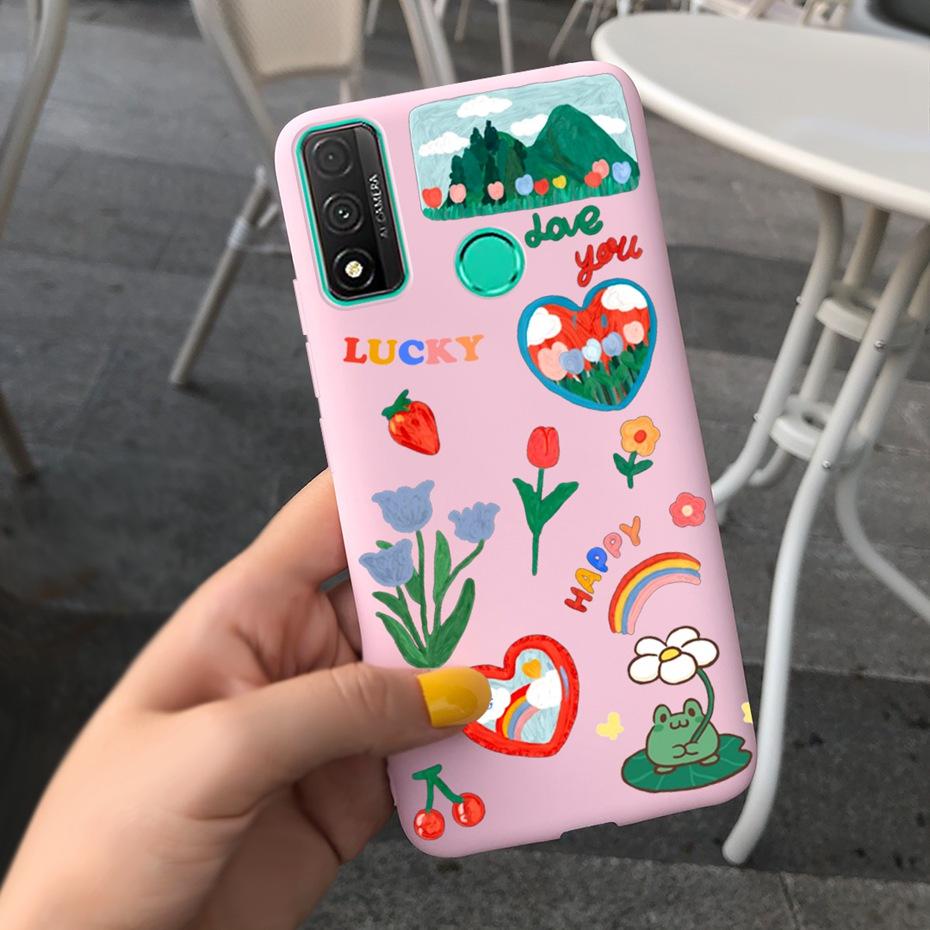 For Huawei P Smart 2020 Phone Case Lovely Printing Jelly Silicone TPU Soft Cases For Huawei P Smart 2020 POT-LX1A Funda