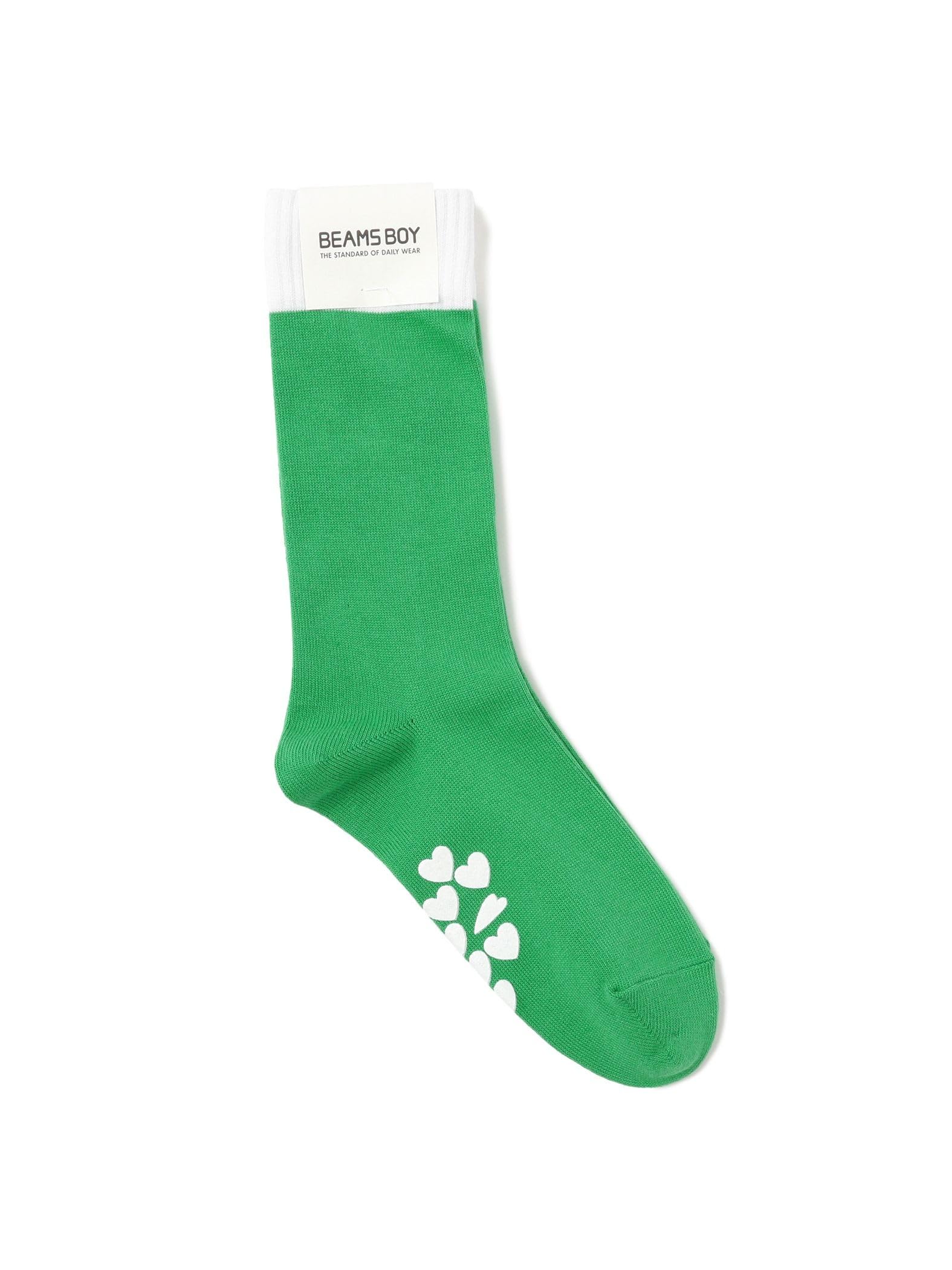 

Beams Boy Women s Foam Print Socks, Green, One Size