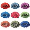 Flower Carpet, Special-Shaped Soft Peony Floor Mat, Durable 40X40Cm/60X60Cm Non-Slip Absorbent Bathroom Floor Mat For Living Roo