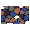 Tapis de sol en anneaux de soie pour salle de bain, Tapis antidérapant pour salle de bain, Taille de cabine de douche découpable, Tapis de pied imperméable, Anneau de soie, Séchage rapide