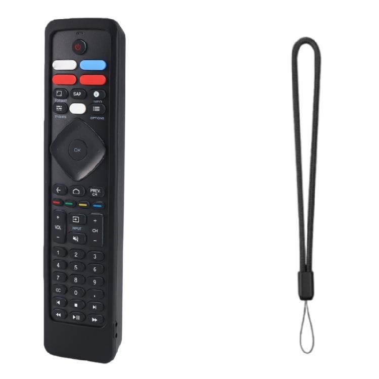 

Durability Silicone Remote Cover Shock Absorption Ergonomic Design for RF402A-V14 NH800UP Improved Handling Experience чорний