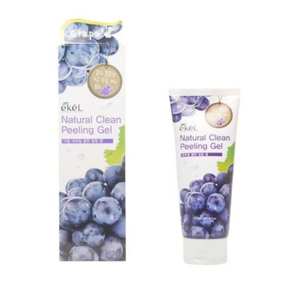 EKEL Peeling Gel Grape Facial Exfoliator Scrub Peeling 180ml [WCDEB48_250917]