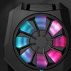 RGB Light Phone Cooling Fan Fast Cooling Phone Gaming Cooler  for Gaming Live Streams